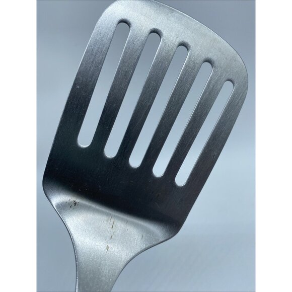 JA Henckels Spatula Turner Stainless Steel Black Handle 12.5 Inch Vintage 1990s - Picture 11 of 11